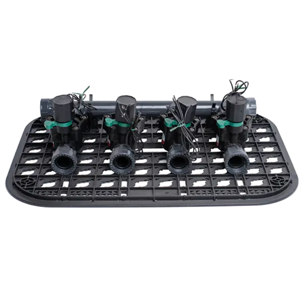 Kit 4 Electrovalve Cu Racord Olandez, Colector Si Grila Cutie Electrovalva,Dimensiune 1