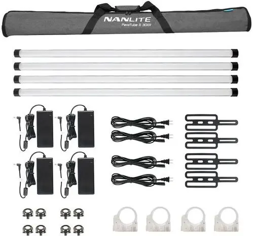 Kit 4 lampi Pixel RGB NanLite - PavoTube II 30XR