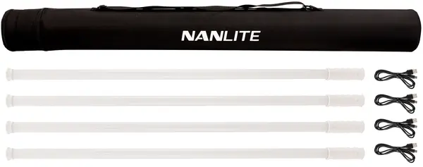 Kit 4 lampi RGB NanLite - PavoTube T8-7X
