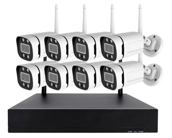 Kit 8 Camere Supraveghere Wifi S888PRO 3MP 1080P