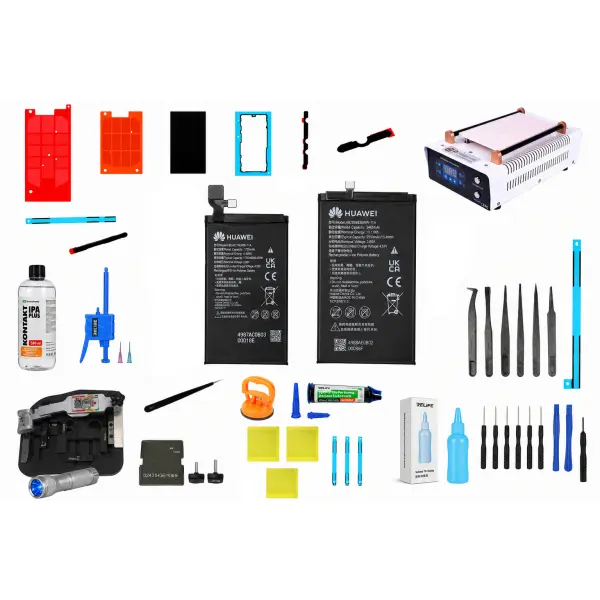 Kit Acumulator HB2856B3EWW-11A + HB245179EWW-11A pentru Huawei Mate X7 Service Pack si Instrumente Service Dedicate