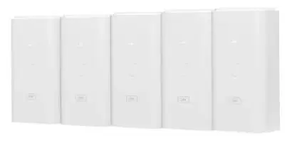 Kit Adaptor PoE Ubiquiti POE-24-12W, 24V, 0.5A, 12W, 5 bucati (Alb)