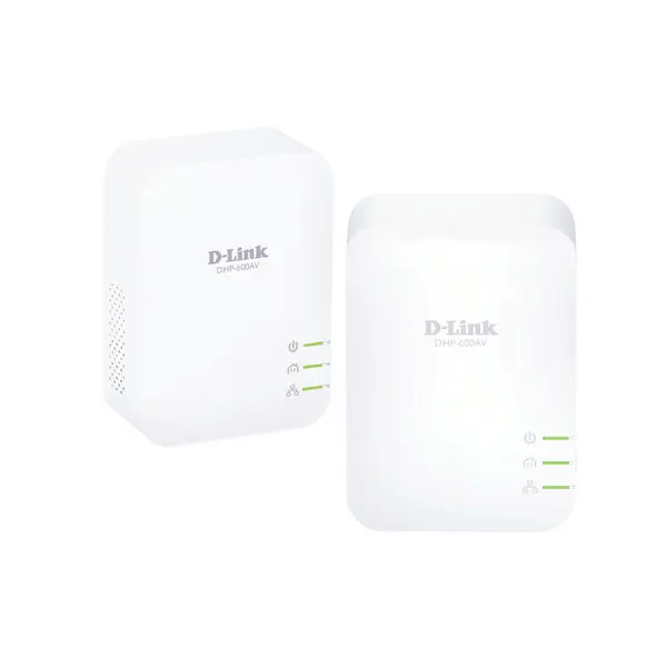 Kit adaptor powerline D-Link DHP-601AV, 1 port, 1000 Mbps, plug and play