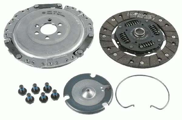 Kit ambreiaj (210mm) potrivit AUDI A3; SEAT CORDOBA, CORDOBA VARIO, IBIZA II, INCA, LEON, TOLEDO II; SKODA OCTAVIA I; VW BORA, BORA I, CADDY II, CADDY II MINIVAN 1.6 1.9D 2.0 11.91-12.10