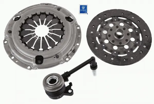 Kit ambreiaj cu autoreglare, cu rulment hidraulic (225mm) potrivit NISSAN QASHQAI I, QASHQAI II, QASHQAI III, TIIDA, X-TRAIL II 1.2-2.0 09.04-