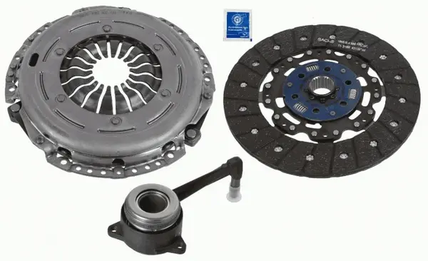 Kit ambreiaj cu autoreglare, cu rulment hidraulic (240mm) potrivit VW CALIFORNIA T5 CAMPER, CALIFORNIA T6 CAMPER, MULTIVAN T5, MULTIVAN T6, TRANSPORTER T5, TRANSPORTER T6 2.0D 09.09-12.19