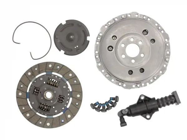 Kit ambreiaj (Cu capac ambreiaj; cu placa cilindru ambreiaj; cu placa de presiune; cu servo; fara rulment de eliberare, 210mm) potrivit AUDI A3; SEAT LEON 1.6 09.96-12.10