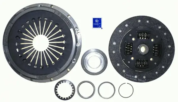 Kit ambreiaj cu rulment (225mm) potrivit PORSCHE 911, 911 TARGA 3.0 3.2 03.74-08.89