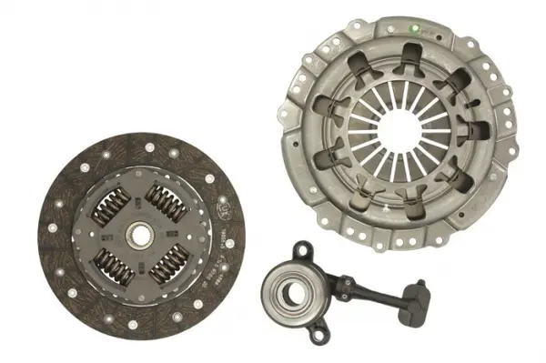 Kit ambreiaj cu rulment hidraulic (Cu capac ambreiaj; cilindru ambreiaj central; placa presiune, 220mm) potrivit DACIA DOKKER, DOKKER EXPRESS MINIVAN 1.5D 01.03-