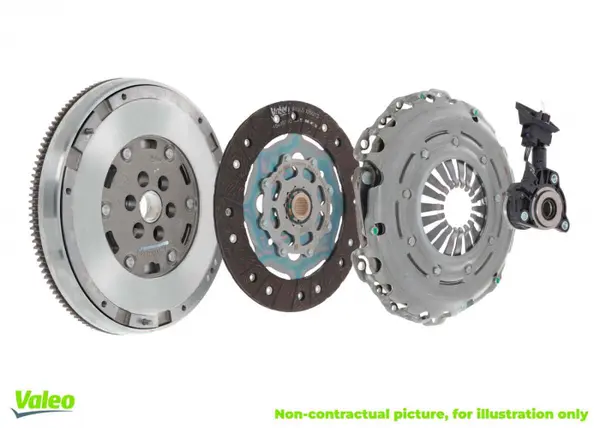 Kit ambreiaj cu volanta si rulment hidraulic (240mm) potrivit NISSAN QASHQAI I, QASHQAI II, X-TRAIL III; RENAULT TALISMAN 1.6D 10.11-