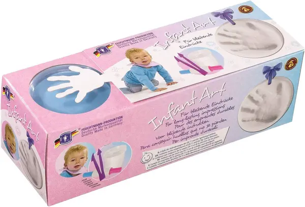 Kit amprenta bebelusi - ALBASTRU
