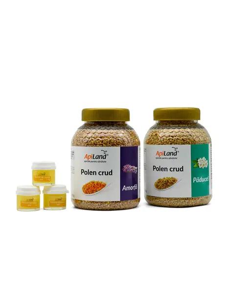 Kit Antistres cu lăptișor de matcă PUR și polen crud - Default Title