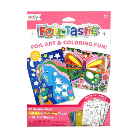 Kit Arta cu folie Foil-tastic - Whimsical World