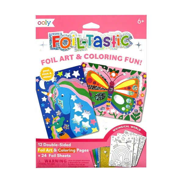 Kit Arta cu folie Foil-tastic - Whimsical World
