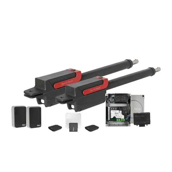 Kit automatizare poarta batanta Nice Titan High Speed TTN6024HSKCE, 6 m/canat, 450 kg, 24 V