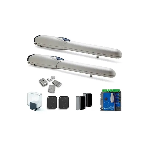 Kit automatizare poarta batanta Nice Wingo 2024, 200 Kg/canat, 2 m/canat, 24 V