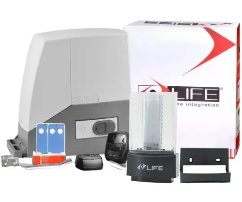 Kit automatizare poarta culisanta pre-programat, 400 Kg LIFE Acer, ACER400