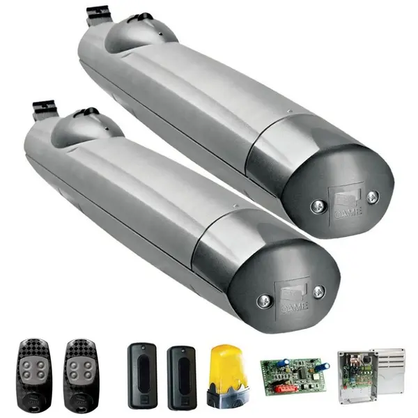 Kit automatizare porti batante CAME Amico pentru porti de pana la 1.8m lungime si o greutate de 200kg/canat
