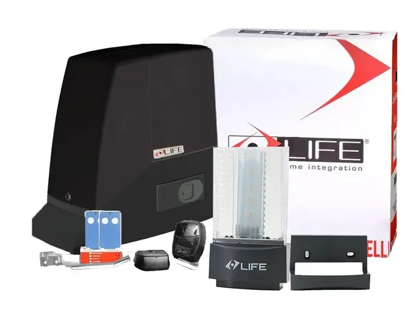 Kit automatizare Porti Culisante pana la 2T, 2000 KG Life Acer2000, Motor 230V, 2000N, 450W