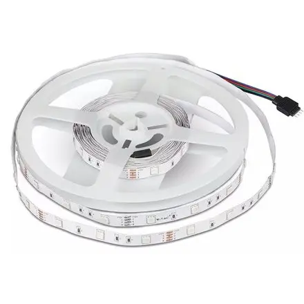 Kit banda LED SMD5050 30LED/M RGB IP20 10M V-TAC SKU-2630