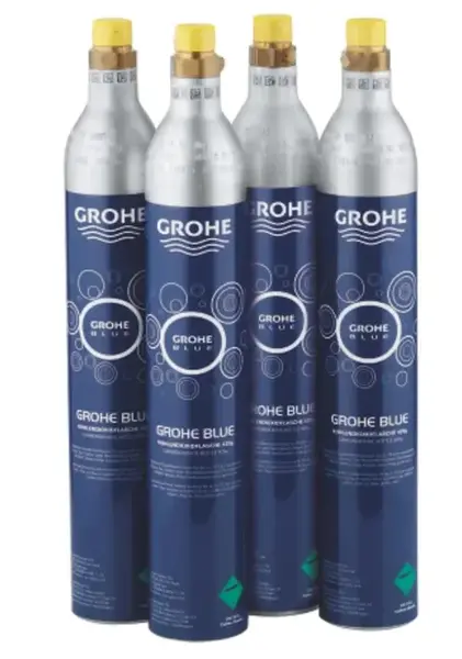 Kit butelii CO2 Grohe Blue Starter 40422000, 425 g, 4 bucati