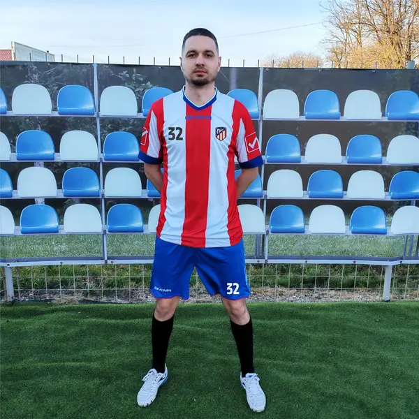 Kit Catalano MC GIVOVA - EF49 ROSU CU ALB, XL