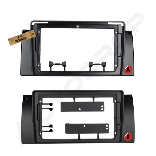KIT Complet Rama Adaptoare + Cablaj Autodrop BMW E39 E53 E38 pentru Navigatie Multimedia Android 9 inch