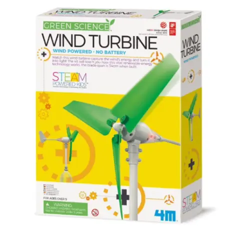 Kit constructie Turbina eoliana, Stiinta Verde - Green Science
