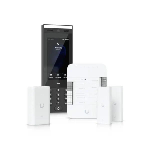 Kit control acces Ubiquiti UA-G3-SK-Gate, 2 MP, Gate Hub, G3 Intercom, NFC, PIN, Face Unlock, PoE++