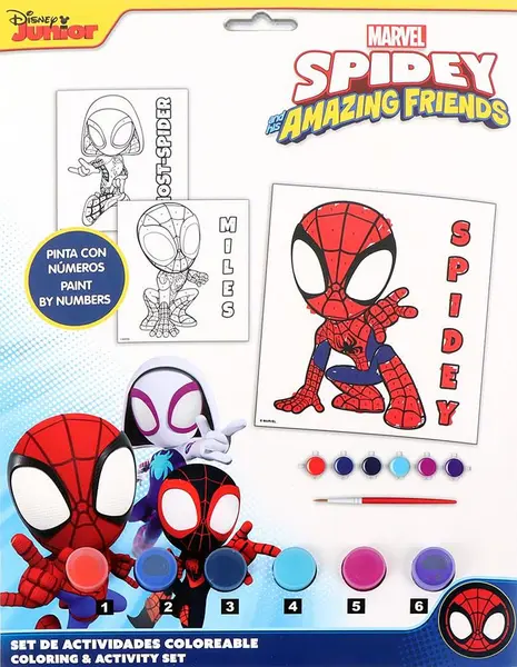 Kit creativ Cerda Spidey - Pictură după număr