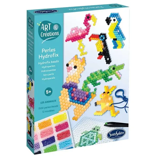Kit creativ cu margele Aquabeads - Animale si Pasari - Sentosphere