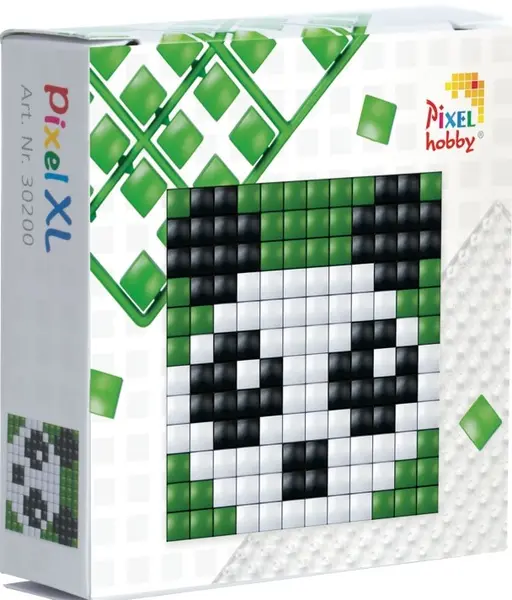 Kit creativ cu pixeli Pixelhobby - XL, Panda