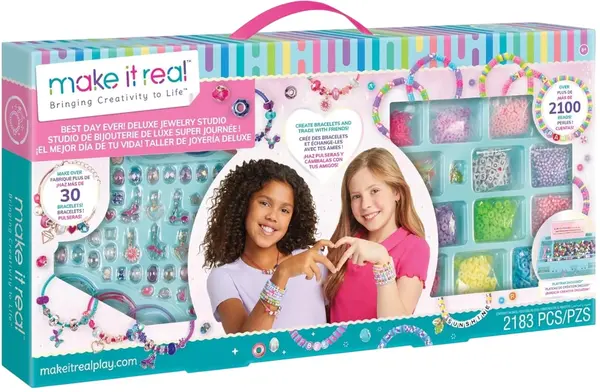 Kit creativ pentru bijuterii Make it Real - Best Day Ever, 2183 piese