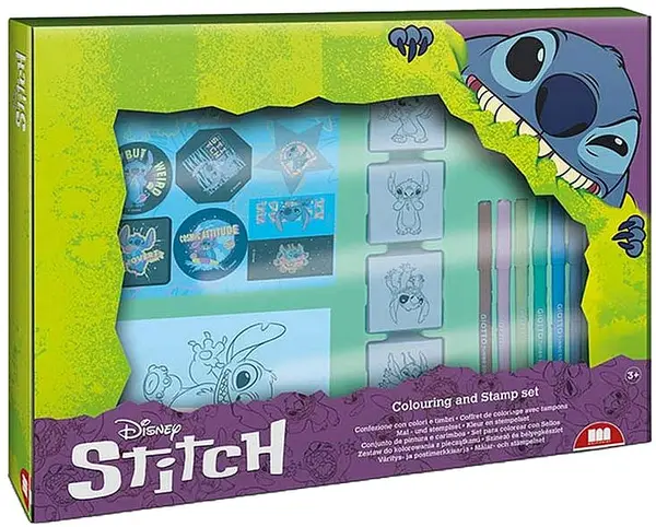 Kit creativ pentru desen Multiprint Stitch - Cu 4 stampile