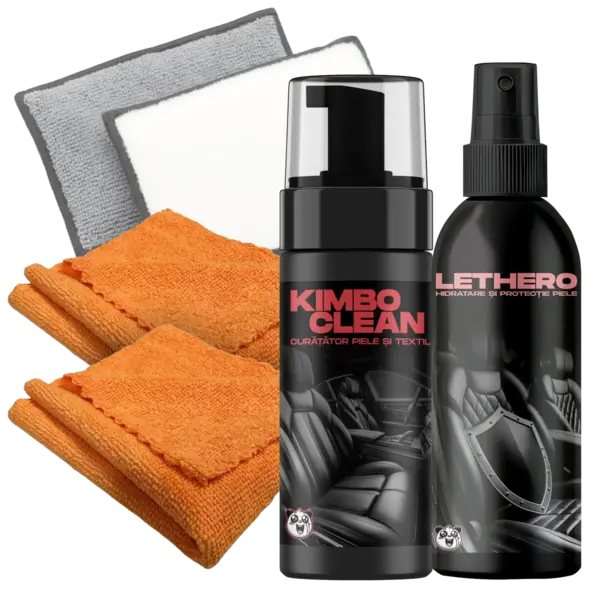 KIT CURATARE SI PROTECTIE PIELE KYMBO CLEAN LETHERO