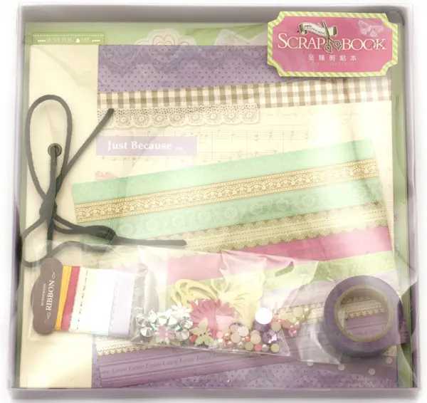 Kit de album creativ Em Art - Doar pentru că, 21 x 22 cm (15 Coli)
