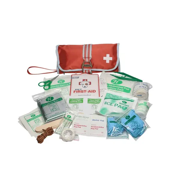 Kit de prim ajutor pentru animale Kurgo Paprika, 50 piese