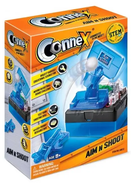 Kit de știință STEM Amazing Toys Connex - Trage mingea și lovește ținta