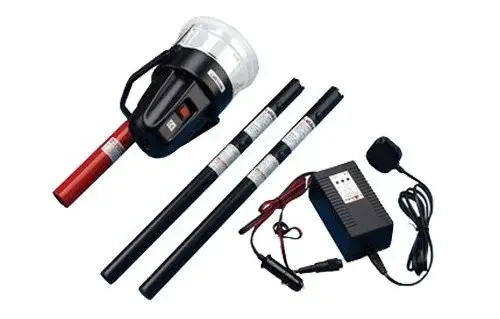 Kit de testare pentru detectorii de temperatura, cu 2 tije, 2 baterii, incarcator, Fireclass SOLO 461