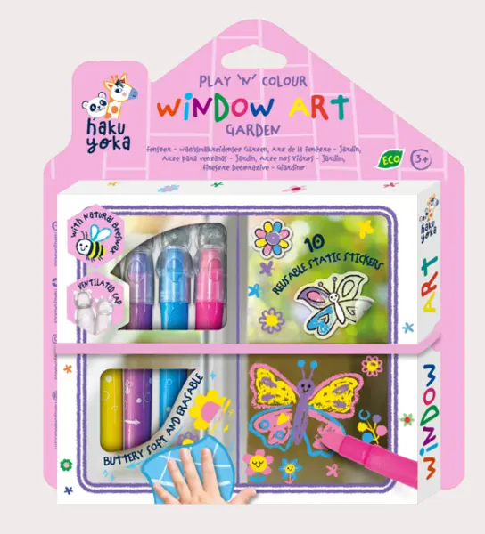 Kit DIY decorare fereastra - Gradina