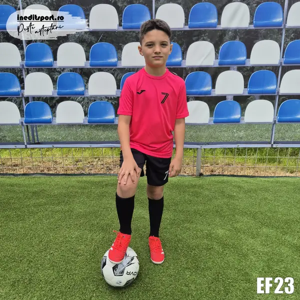 Kit echipament fotbal copii si adulti personalizat PEF23 4XS