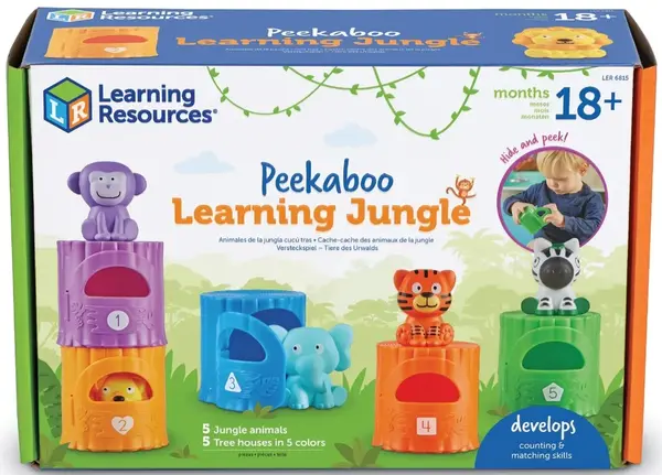 Kit educațional Learning Resources - Animale de sortat și numărat