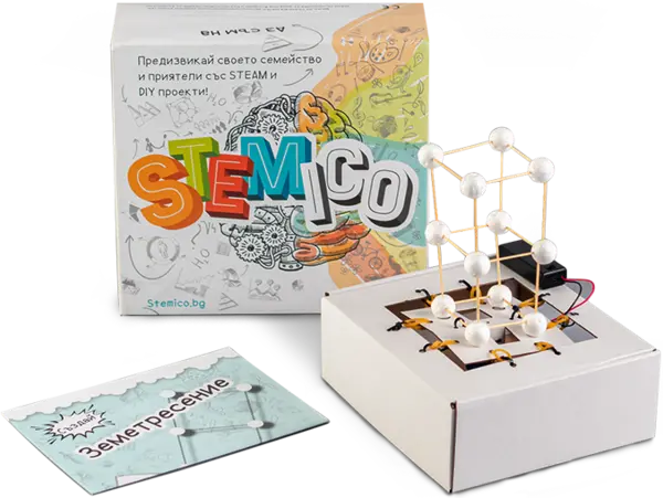 Kit educational Stemico - Creeaza un cutremur
