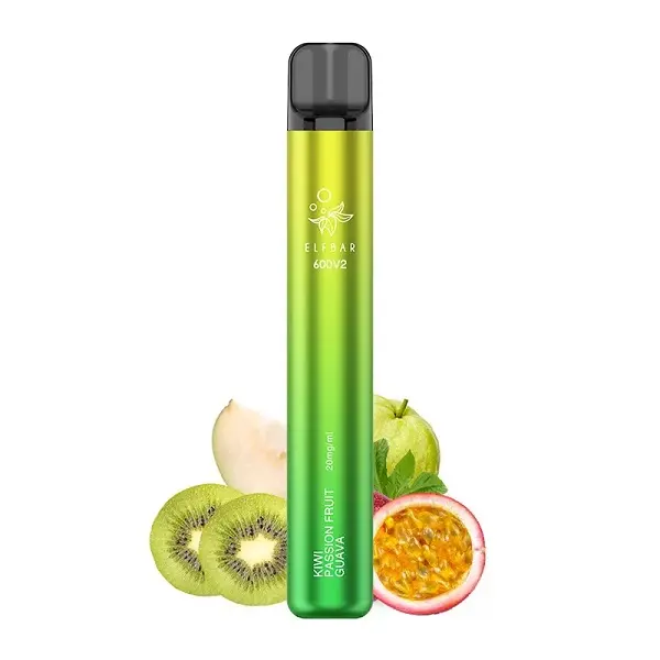 Kit Elf Bar 600 V2 - Kiwi Passion Fruit Guava