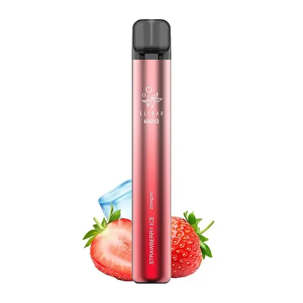 Kit Elf Bar 600 V2 - Strawberry Ice*
