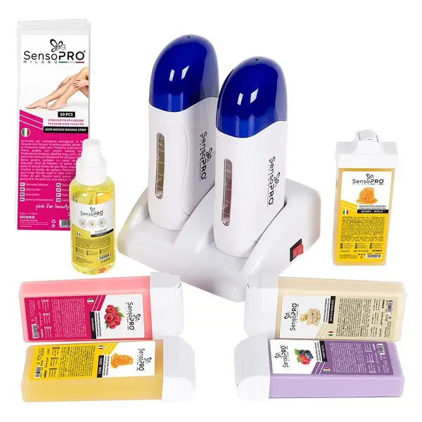 Kit Epilare Ceara SensoPRO Glowy Skin + CADOU Rezerva Ceara Aplicator Ingust