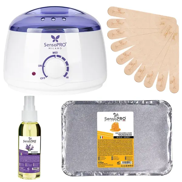 Kit Epilare Ceara Traditionala SensoPRO Milano, 1 Kg