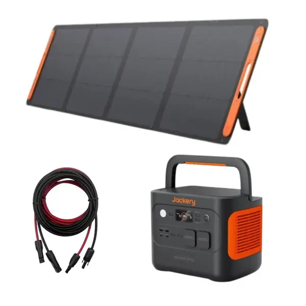 Kit generator solar portabil 2000W 1264Wh Jackery Explorer 1000 Plus + panou 200W