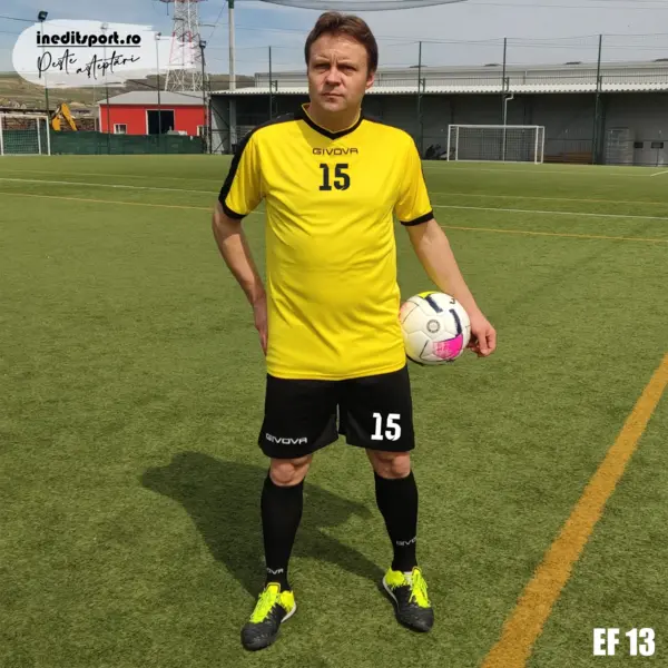 KIT GIVOVA Echipament fotbal personalizat copii si adulti PEF13 XXL, Galben