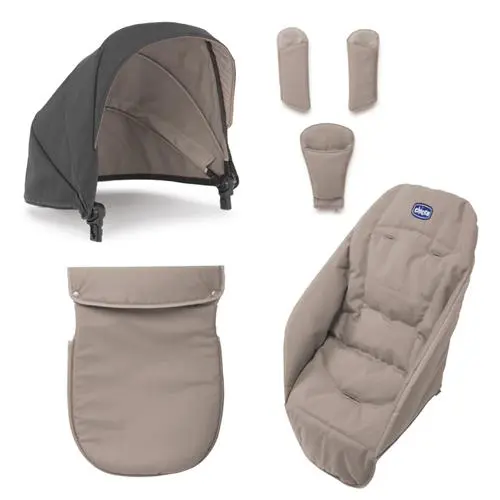 Kit husa carucior Chicco Urban, Dune